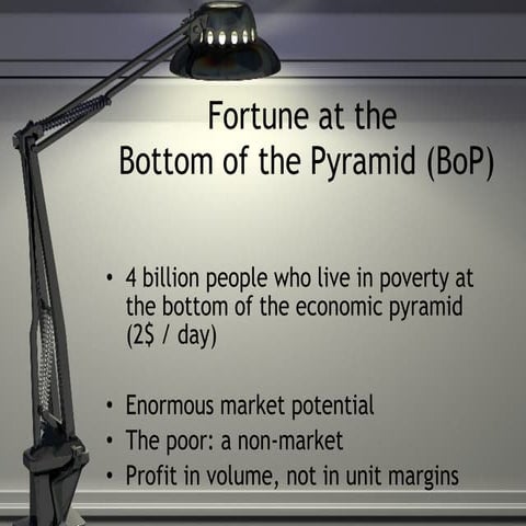Bottom of the pyramid | PPTX