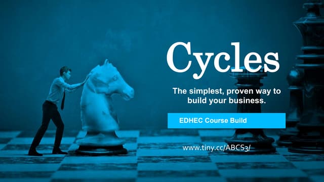 CYCLES Course (3): Build