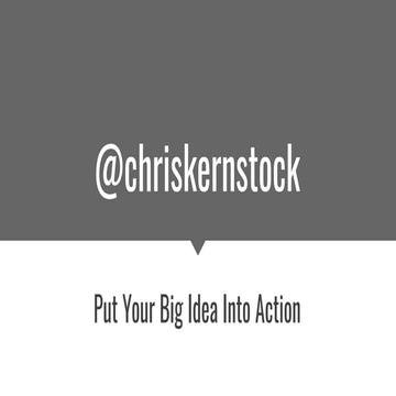 The "Just Start / Just Finish" Concept