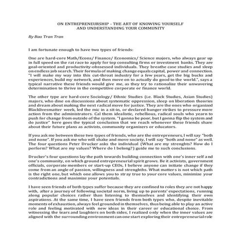 Drucker Challenge_Bao Tran Tran 