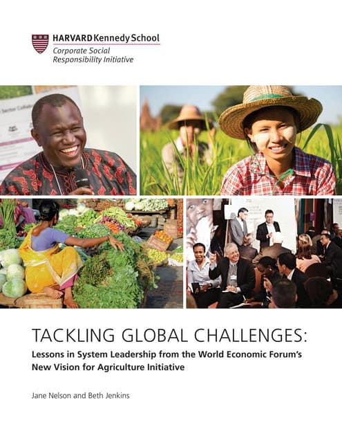 Tackling Global Challenges - Lessons in System Leadership