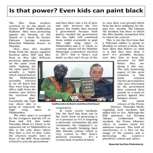 writing of print Project | PDF