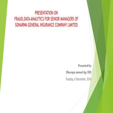 Summary presentation Highliths