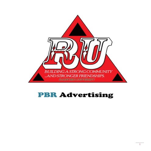 Rebranding Radford University 