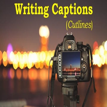 English Tutorial for Beginner in Writing Caption - 2122.ppsx