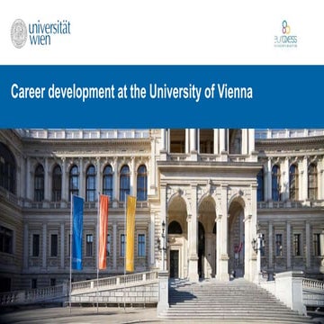 "Career Development at the University of Vienna" - Lucas Zinner