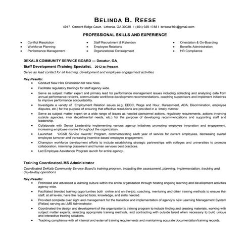 Belinda Reese - Resume 2017 (2)
