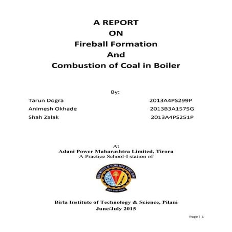 combustion in boilers | PDF