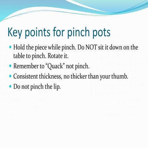 3 ceramics i coil pinch due date and expectations