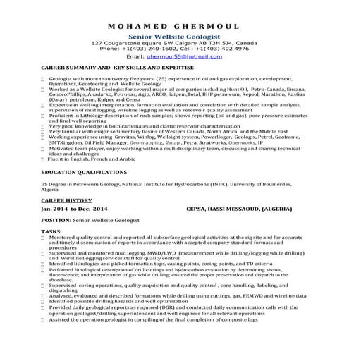 Mohamed Ghermoul-Resume_Wellsite Geol 