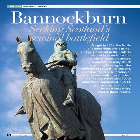 Scottish Wars of Independence - the battle of bannockburn | PPTX