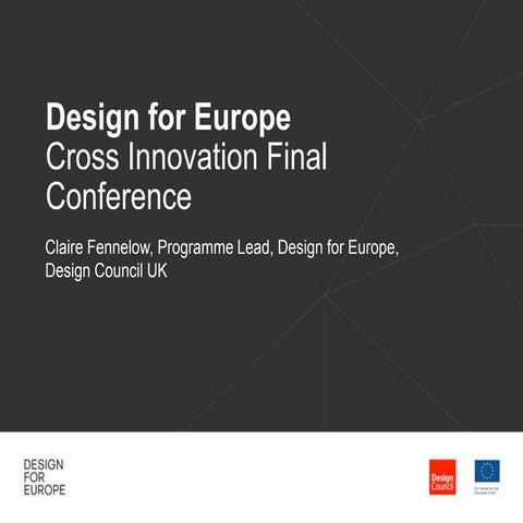 Design for Europe - Claire Fennelow