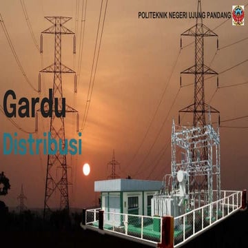 GARDU DISTRIBUSI SISTEM TENAGA LISTRIK  20 kv/380 V/220V