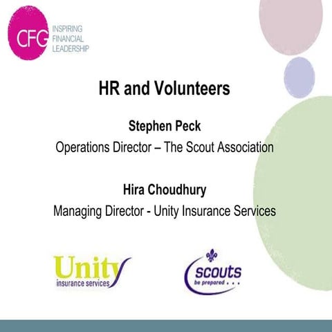 3C - HR & volunteers - Hira Choudhury & Stephen Peck