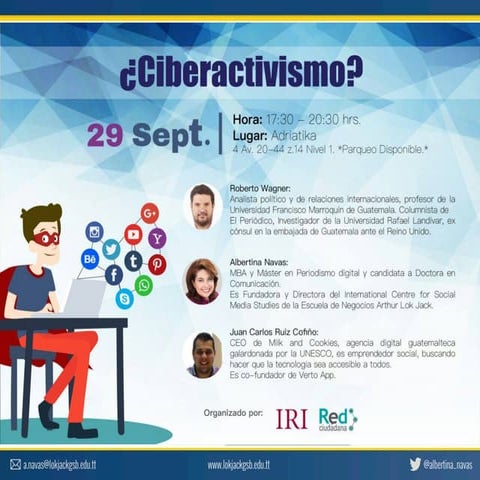 Conceptos sobre CiberActivismo PPT