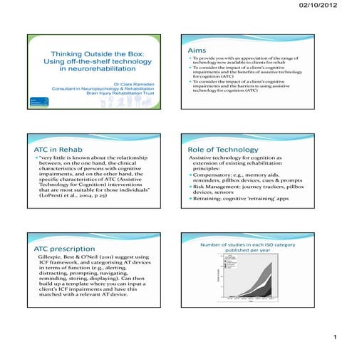 Clare Ramsden - thinking outside the box 