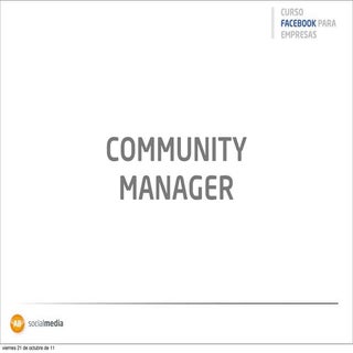 Community Manager