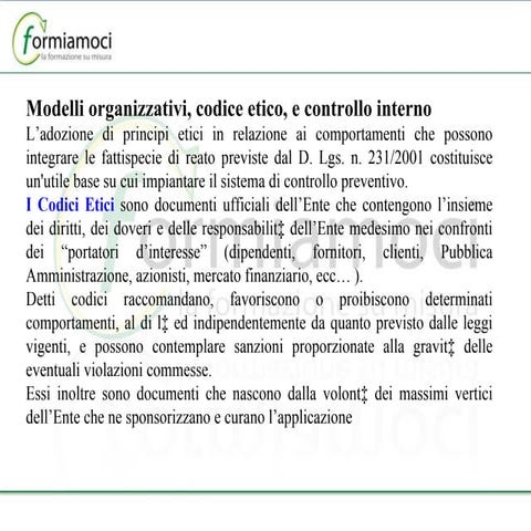 3 controllo d.lgs. 231 del 2001