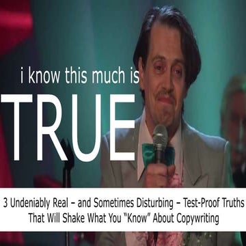 Everything You've Been Told About Copywriting Is Total BS - And I'm Here to T...