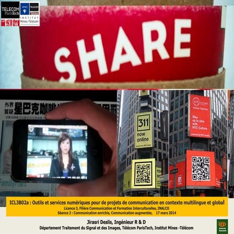 Communication enrichie et communication augmentée