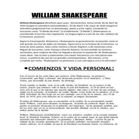 Shakespeare