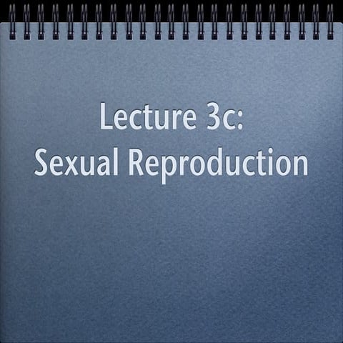 3c; sexual reproduction