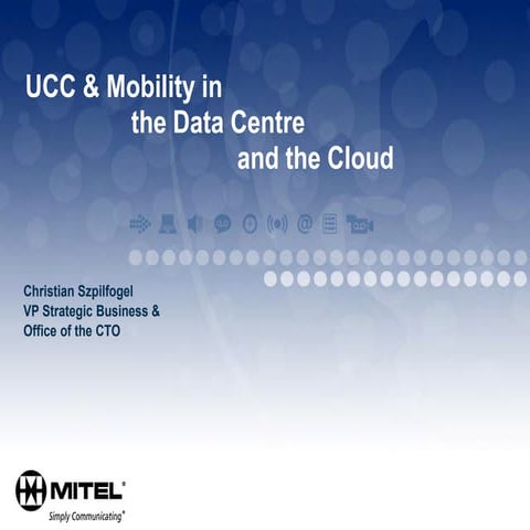 Comunicaciones Unificadas, Colaboración y Movilidad como Aplicaciones de un C...