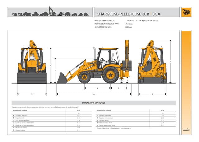 Notice Technique Tractopelle JCB : Guide Complet et Approfondi () Notice Technique Tractopelle JCB : Guide Complet et Approfondi