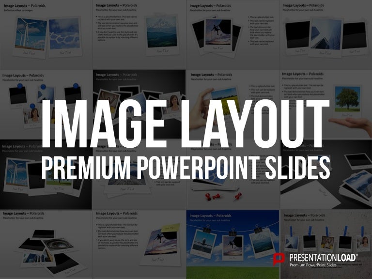 Powerpoint 3d Image Layout Template