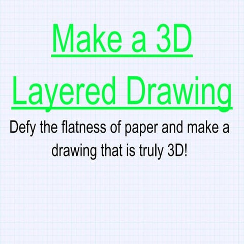 3D drawing | PPT