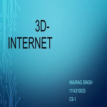 3D  internet