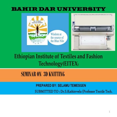 3 d knitted textiles