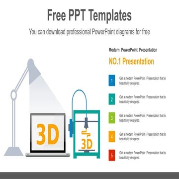 3D-Printers template for creation of slides.pptx