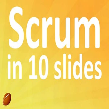 ScrumInTenSlides