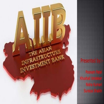 Asian Infrastructure Investment Bank | PDF