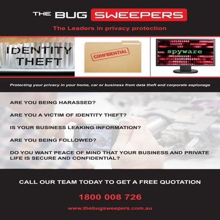 The Bug Sweepers TSCM Guide