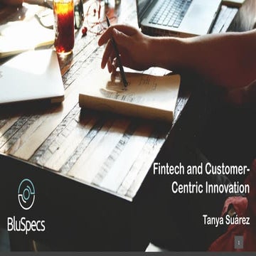 Customer-centred Fintech