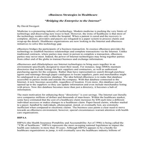 Unstructured Data into EHR Systems: Challenges and Solutions | PDF