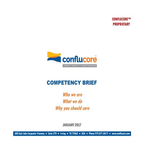 ConfluCore Competency Brief - January 2017