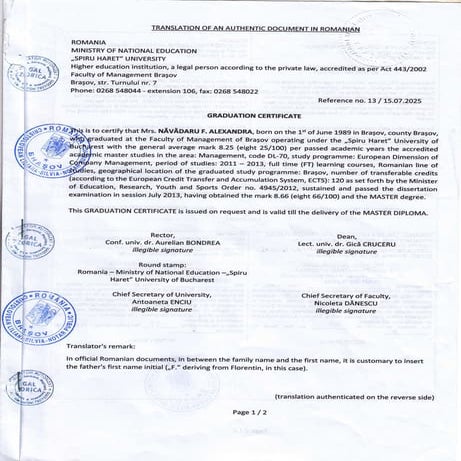 Academic transcripts | PDF