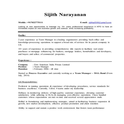 Sijith | PDF