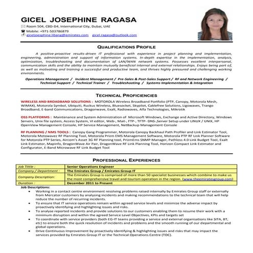 Gicel Ragasa - 2015CV 