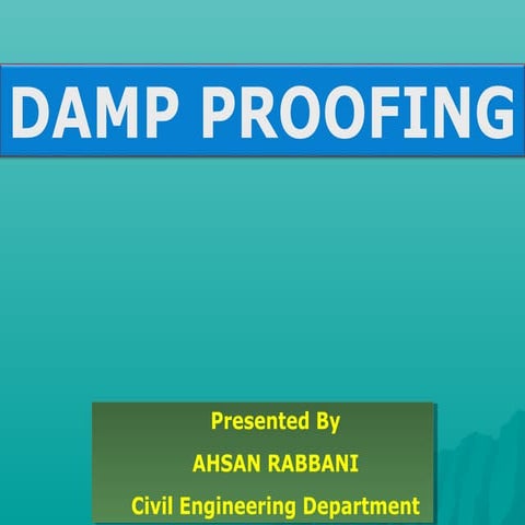 3 damp proofing