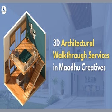 3D Architectural Walkthrough Services in Maadhu Creatives