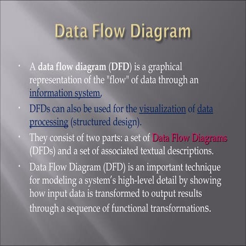 3 data folw diagram