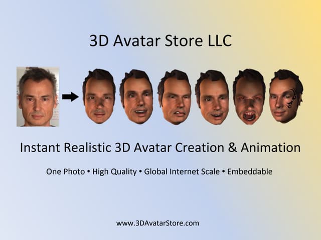 3D avatarstore website login