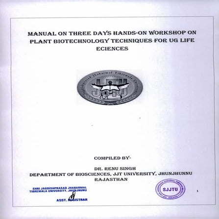3 Days Training- Plant Tissue Culture.pdf