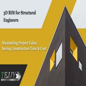 3D BIM for Structural Engineers