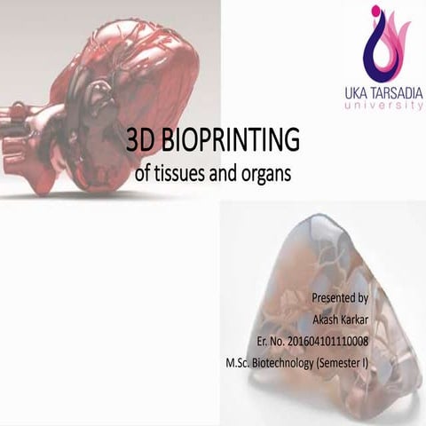 3 d bioprinting