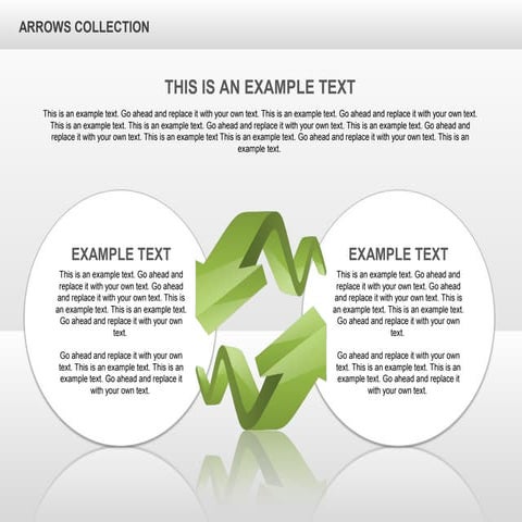 3D Bow Arrows by PoweredTemplate.com